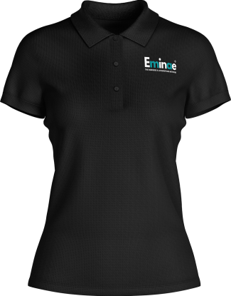 Women-Short-Sleeved-Front-Black